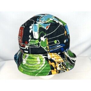 Jams World Fleece Bucket Hat Artsy Trendy Abstract One Size
